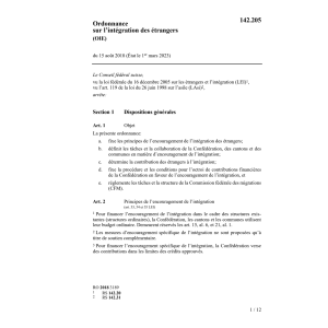 O intégration étrangers (OIE)