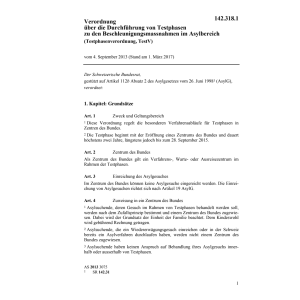 Testphasenverordnung, TestV