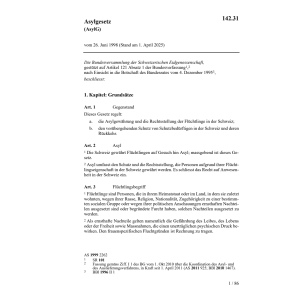 Asylgesetz, AsylG