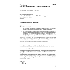 V vom 21.08.2019 Lohngleichheitsanalyse