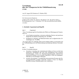 V 24.8.22 Transparenz Politikfinanz.