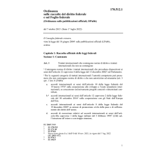 O sulle pubblicazioni ufficiali, OPubl