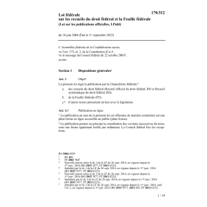 LF recueils de lois, LPubl