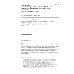 Legge sui rapporti fra i Consigli