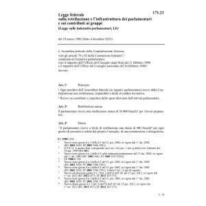 LF sulle indennità parlamentari, LI