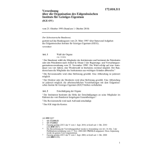 V Institut Geistiges Eigentum, IGE-OV