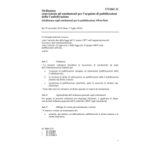 O emolumenti pubblicazioni Oem-Pub