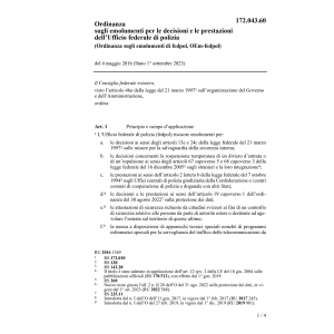 O emolumenti fedpol, OEm-fedpol, 4.5.16