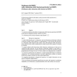O sulla valutazione delle funzioni DDPS