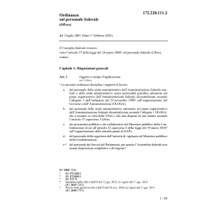 O personale federale, OPers