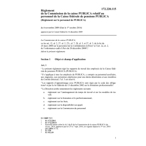 R personnel PUBLICA