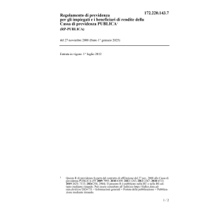 R previdenza PUBLICA RP-PUBLICA