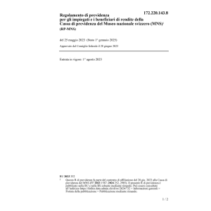 R previdenza MNS RP-MNS