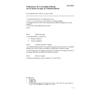 AF augmentation nombre des juges