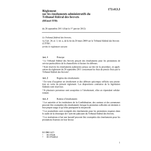 R Tribunal brevets REmol-TFB
