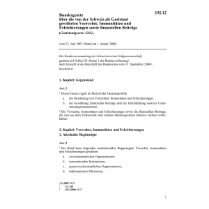 Gaststaatgesetz, GSG