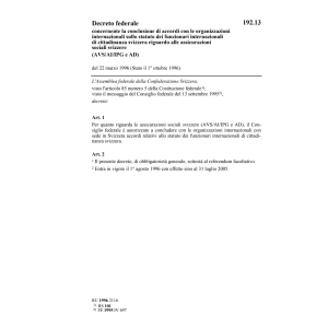DF Statuto dei funzionari cittadinanza