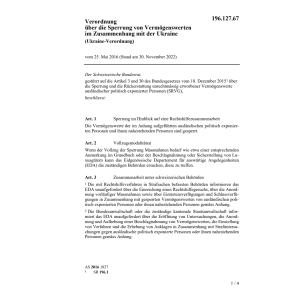 V 25.5.16, Ukraine-Verordnung