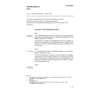Pfandbriefgesetz, PfG