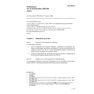O mensuration officielle, OMO
