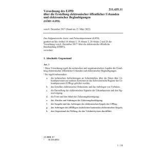 V EJPD 8.12.17 elekt. Urkunden Beglaubig