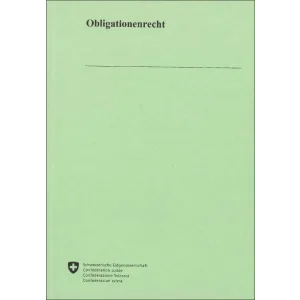 Obligationenrecht; OR, 1.1.2024