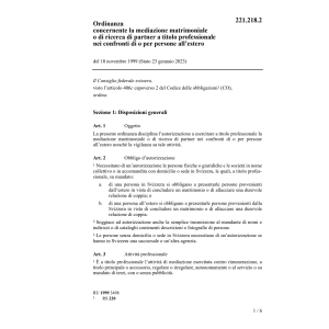O matrimoniale partner titolo professio.