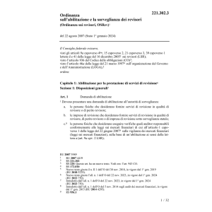 O sui revisori, OSR