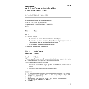 LF droit d'auteur, LDA