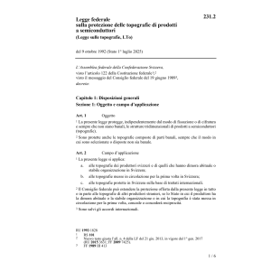 LF protezione delle topografie, LTo