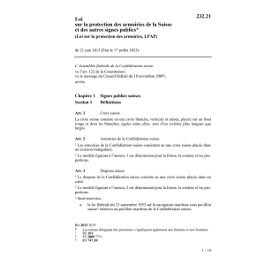 LF protection des armoiries