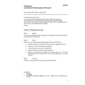 O sistema d'informazione EDAssist+