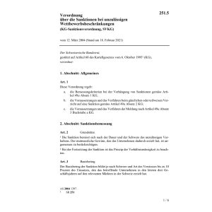 KG-Sanktionsverordnung, SVKG