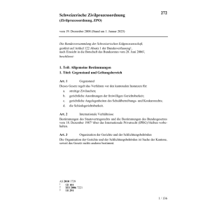 Zivilprozessordnung, ZPO