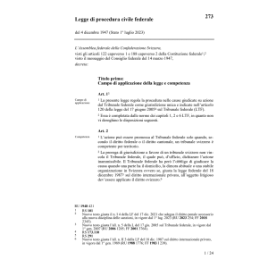 LF di procedura civile, PC