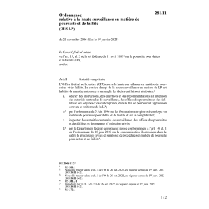 O haute surveillance OHS-LP