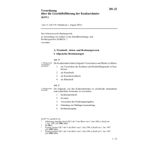 V Konkursämter, KOV