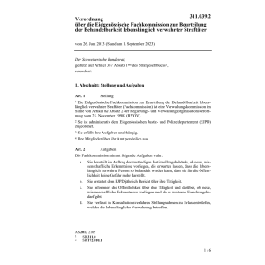 V Behandelbarkeit verwahrter Straftäter