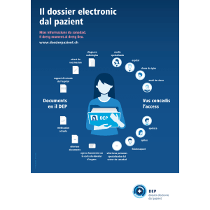 I -Affischa - Il dossier electr. pazient