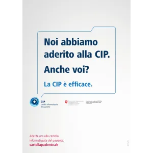 Manifesto «La CIP è efficace.» A3