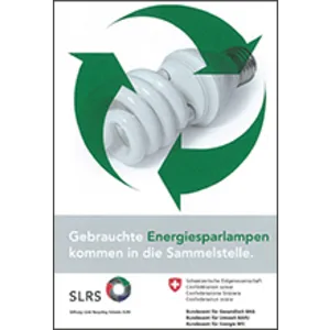 Energiesparlampen in die Sammelstelle