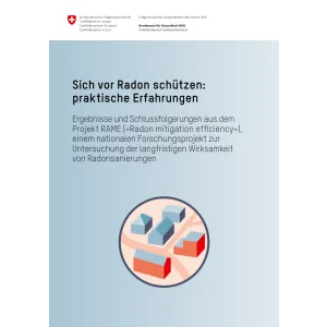 Broschüre Sich vor Radon schützen
