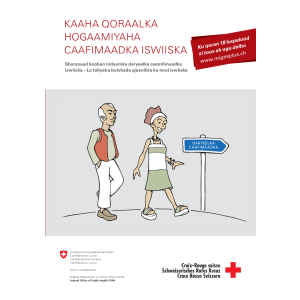 Gesundheitswegweiser Schweiz, Somalisch