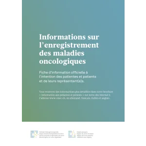 Enregistrement maladies tumorales