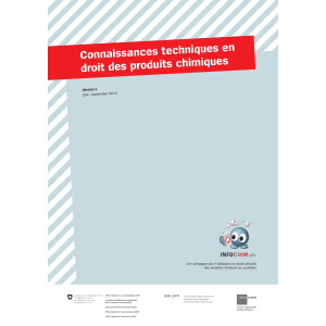 Droit des produits chimiques