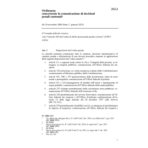 O decisioni penali cantonali