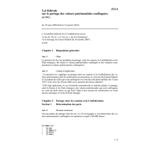 LF partage valeurs confisquées LVPC