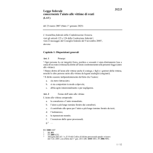 LF aiuto alle vittime di reati, LAV