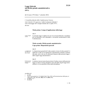 LF diritto penale amministrativo, DPA