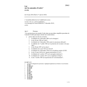L 18.3.16 sur les amendes d'ordre, LAO